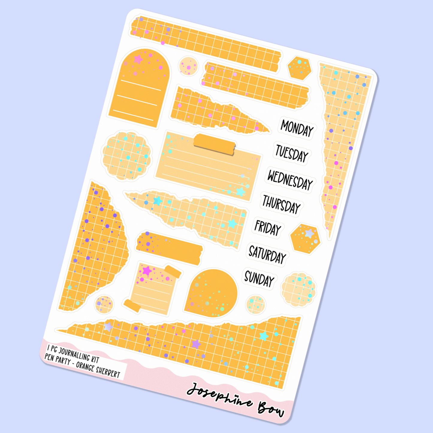 Pen Party | One Page Functional Journalling Kit