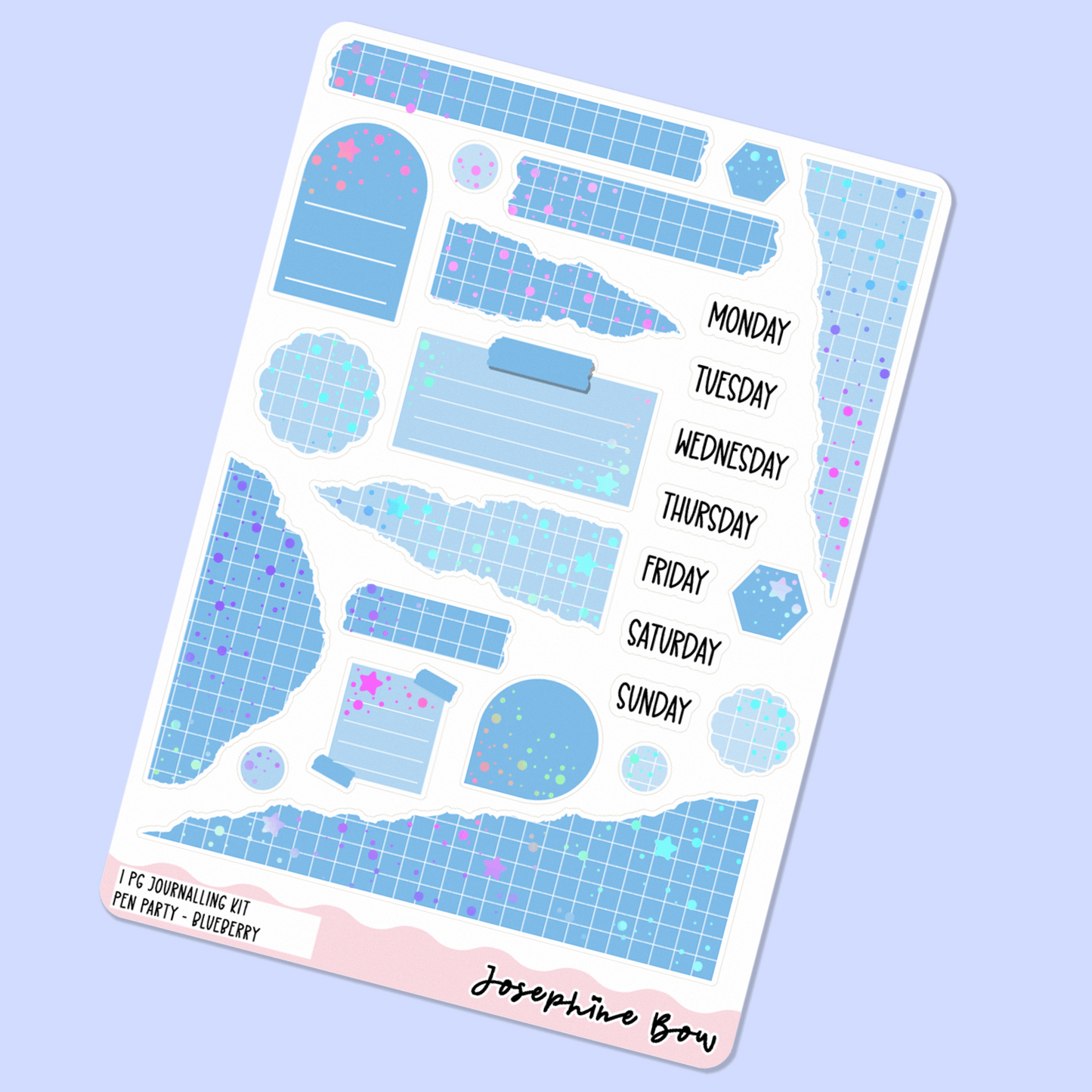 Pen Party | One Page Functional Journalling Kit