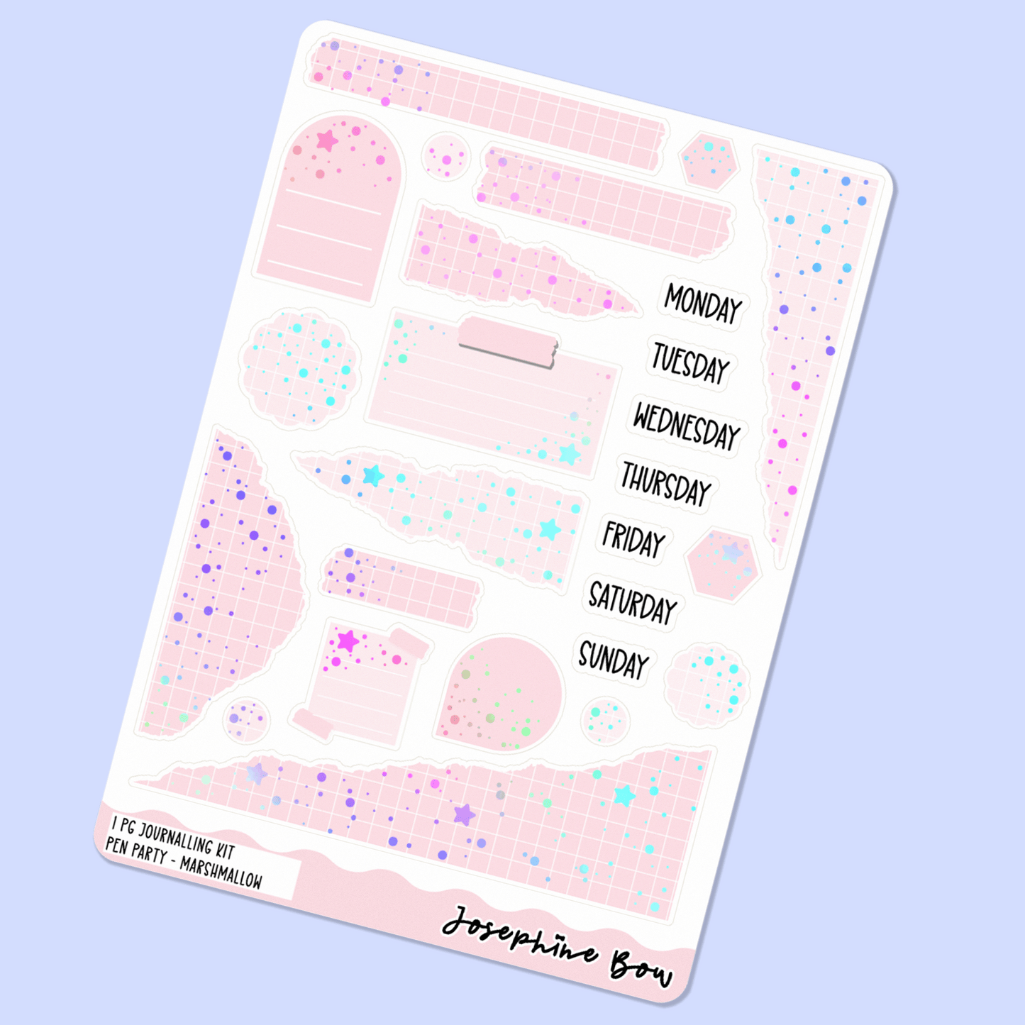 Pen Party | One Page Functional Journalling Kit
