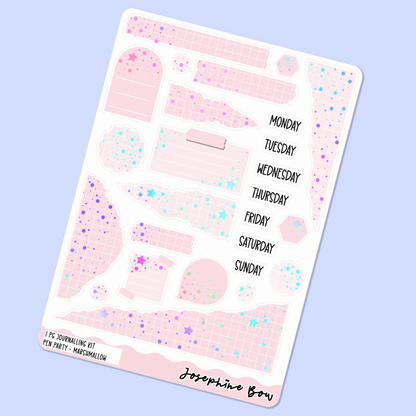 Pen Party | One Page Functional Journalling Kit