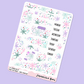 Sugar Plum Parade | One Page Functional Journalling Kit