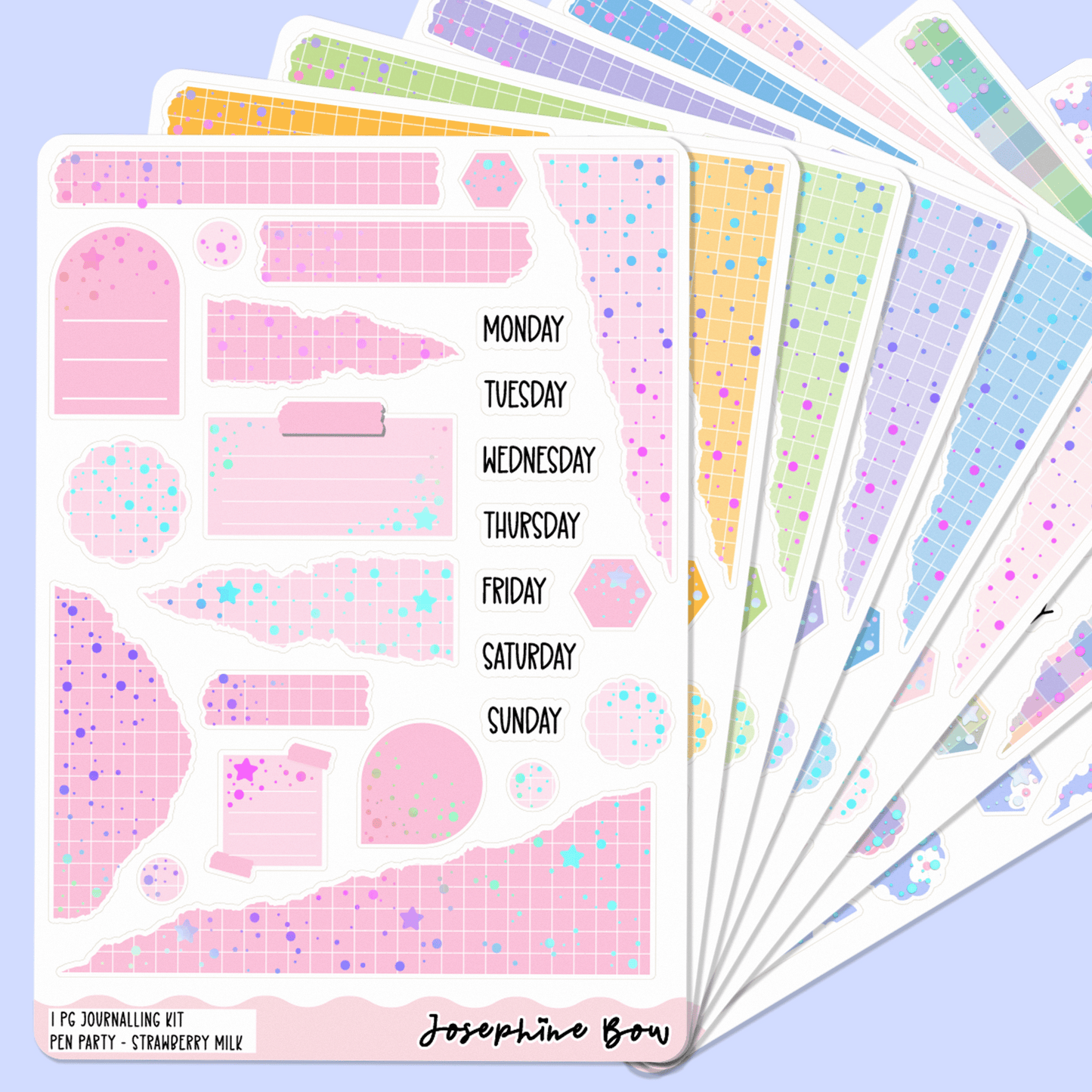 Pen Party | One Page Functional Journalling Kit