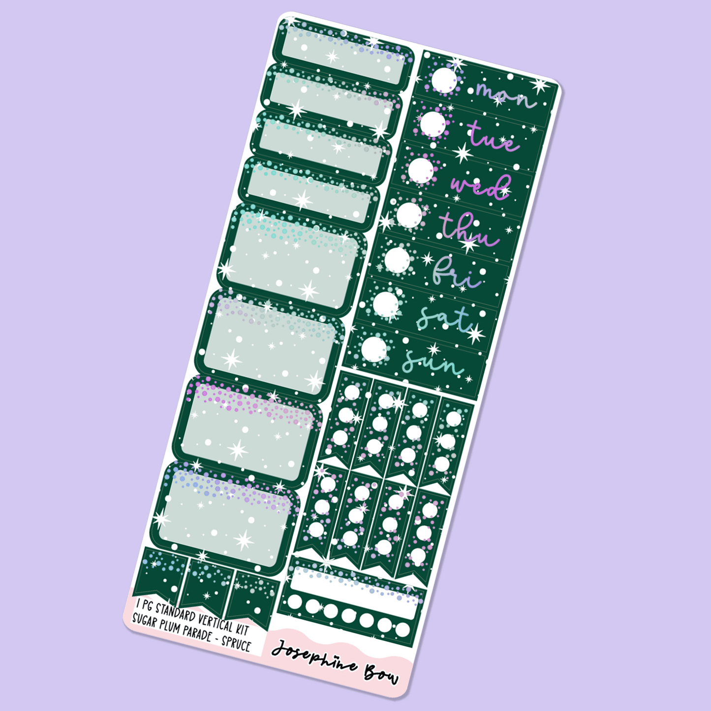 Sugar Plum Parade | One Page SV Functional Kit
