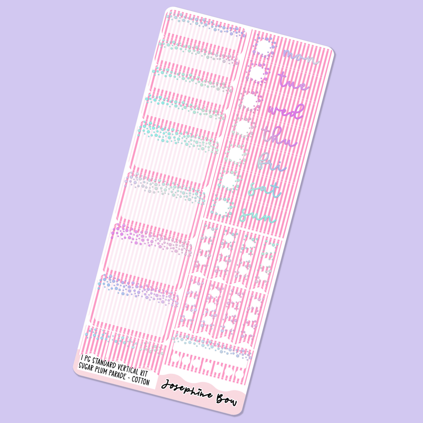 Sugar Plum Parade | One Page SV Functional Kit