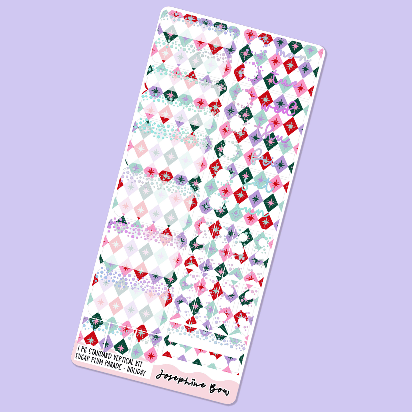 Sugar Plum Parade | One Page SV Functional Kit