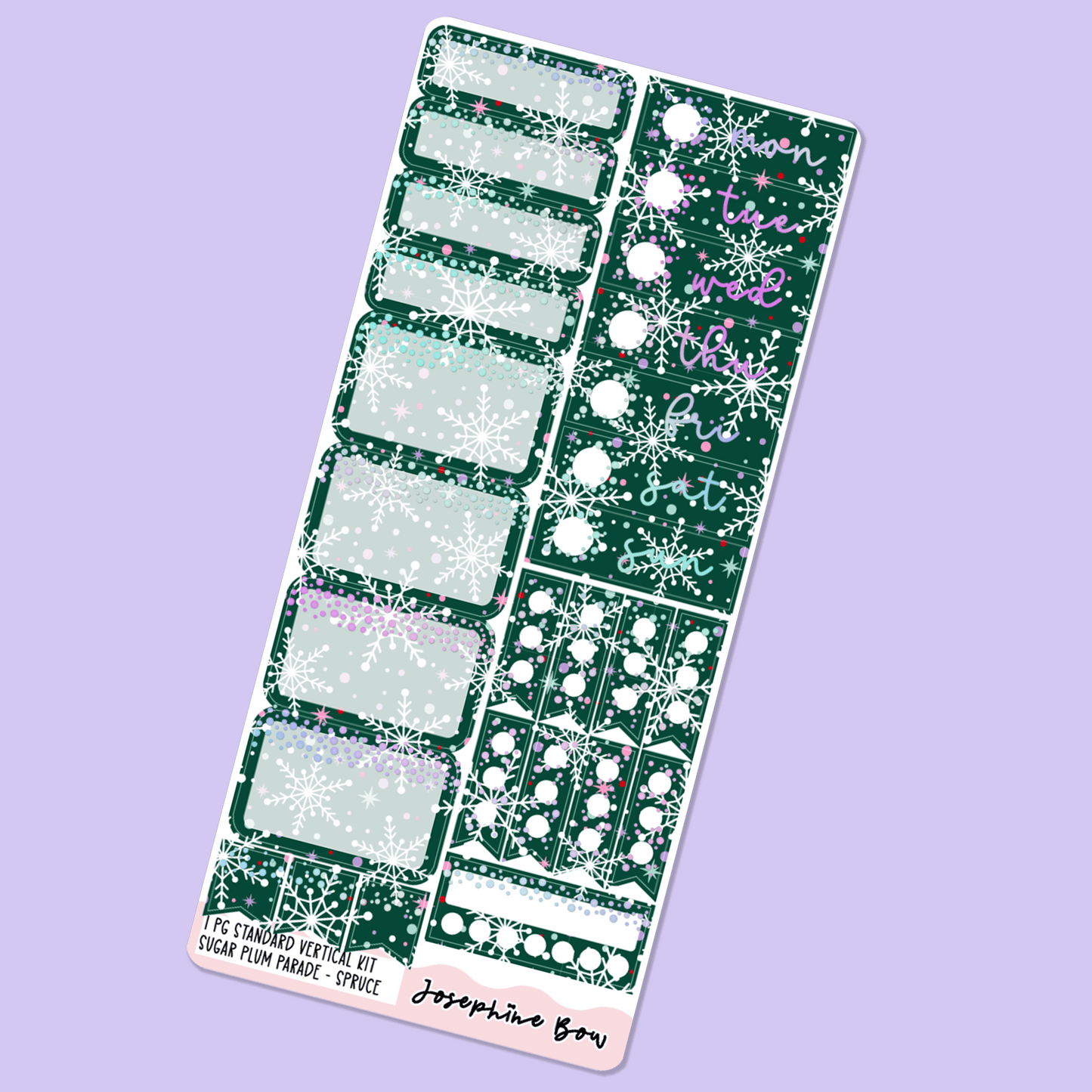 Sugar Plum Parade | One Page SV Functional Kit