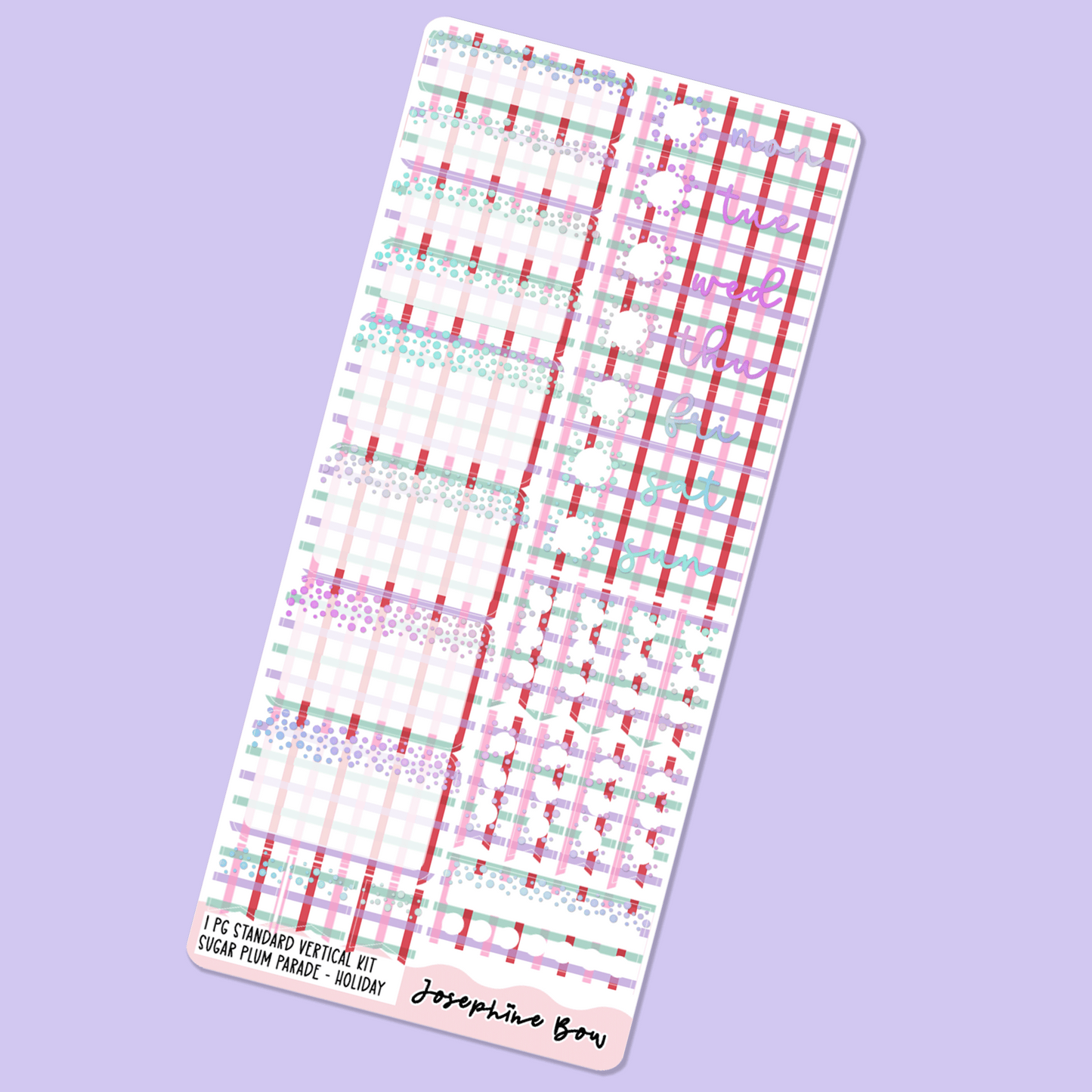 Sugar Plum Parade | One Page SV Functional Kit