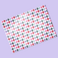 Sugar Plum Parade | Holiday Harlequin Vellum & Acetate