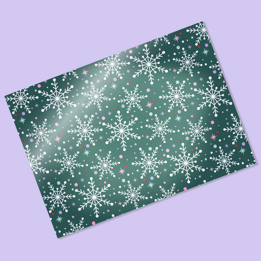 Sugar Plum Parade | Spruce Snowflake Vellum & Acetate