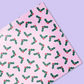 Sugar Plum Parade | Holly Candystripe Vellum & Acetate