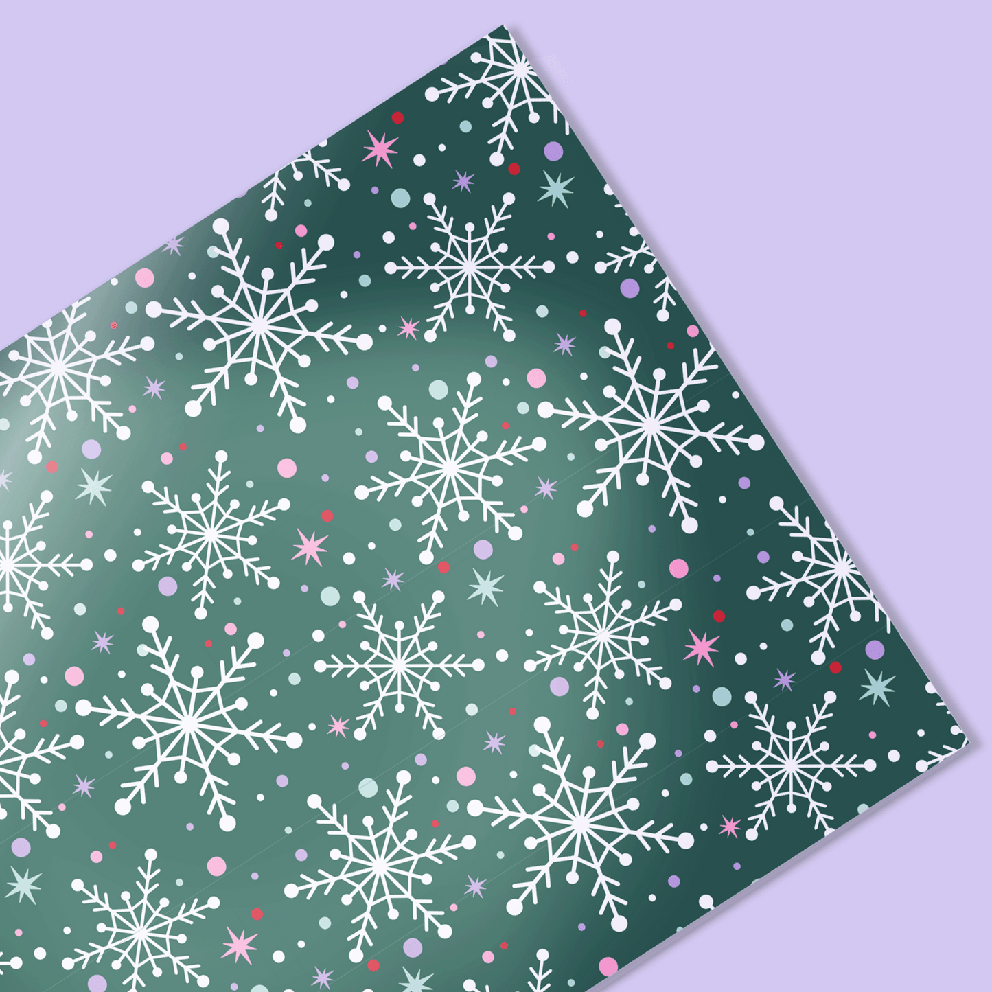 Sugar Plum Parade | Spruce Snowflake Vellum & Acetate
