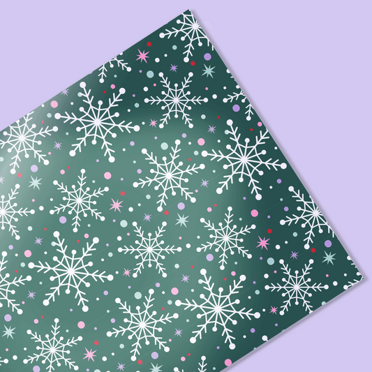 Sugar Plum Parade | Spruce Snowflake Vellum & Acetate