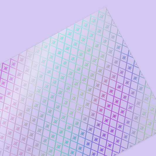 Sugar Plum Parade | Holiday Harlequin Foiled Acetate