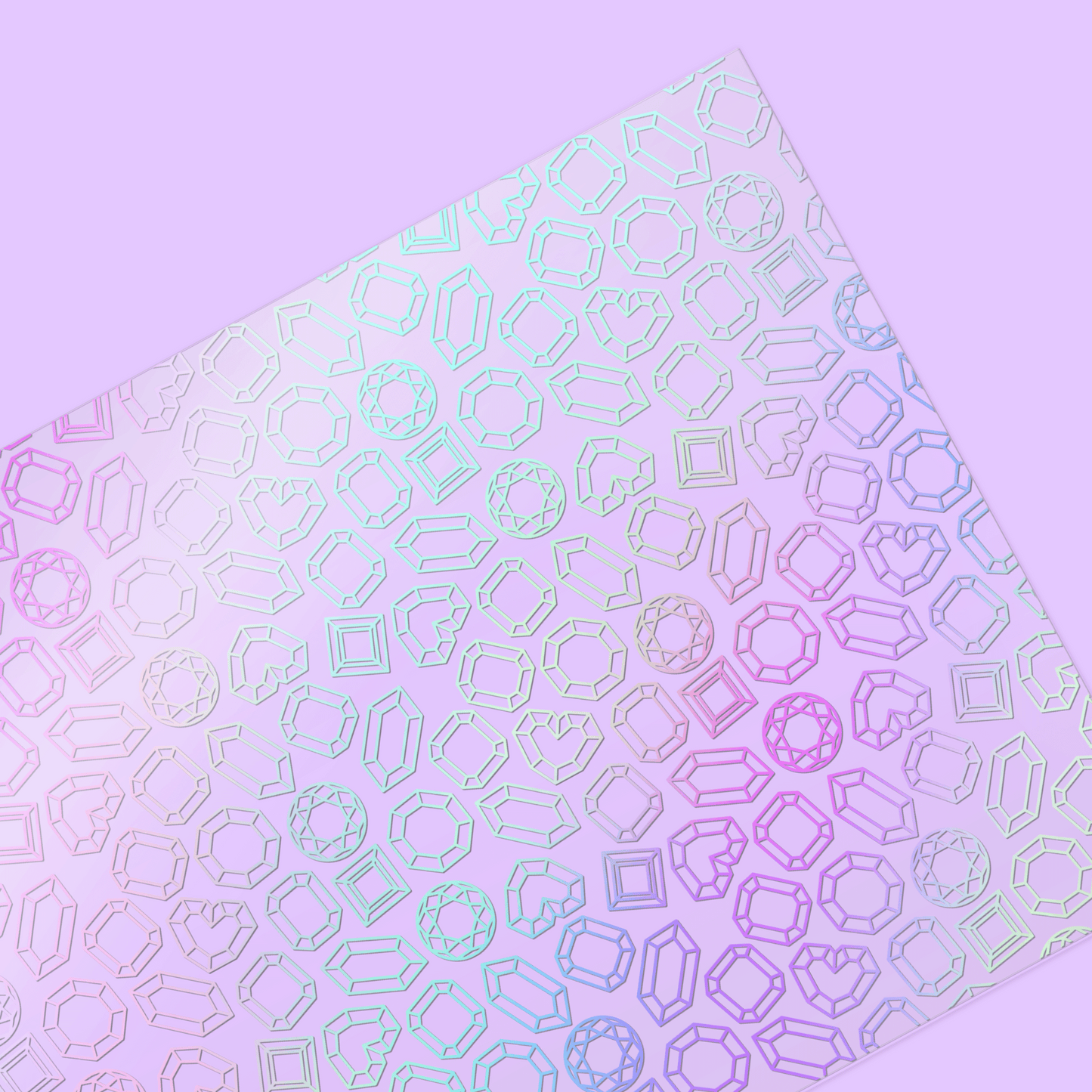 Bejewelled | Gemstone Foiled Acetate