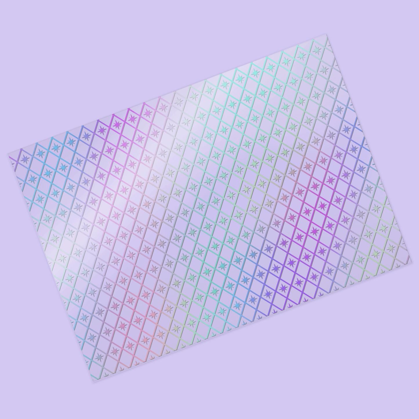 Sugar Plum Parade | Holiday Harlequin Foiled Acetate