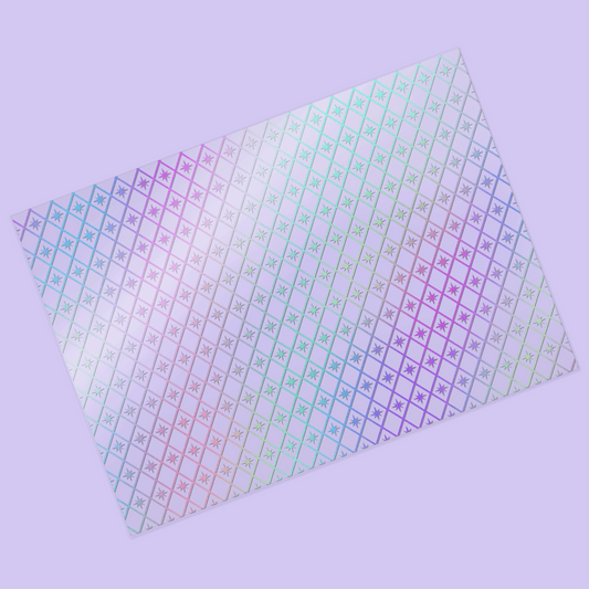 Sugar Plum Parade | Holiday Harlequin Foiled Acetate