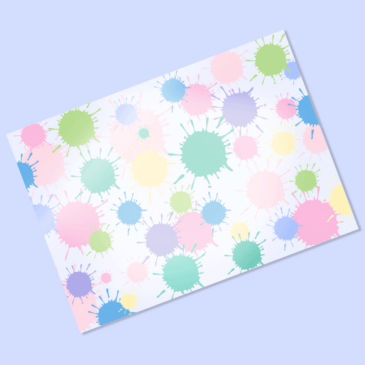 Pen Party | Ink Splat Vellum & Acetate