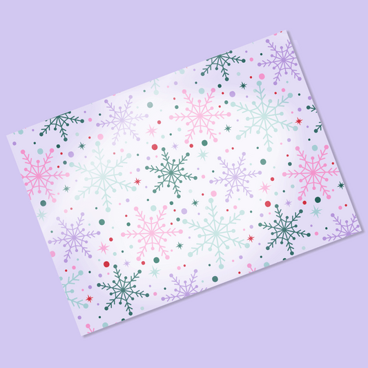 Sugar Plum Parade | Candy Snowflake Vellum & Acetate