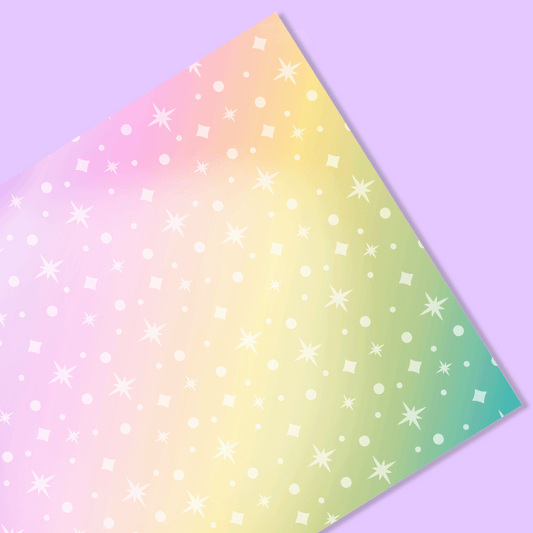 Bejewelled | Rainbow Twinkle Vellum & Acetate