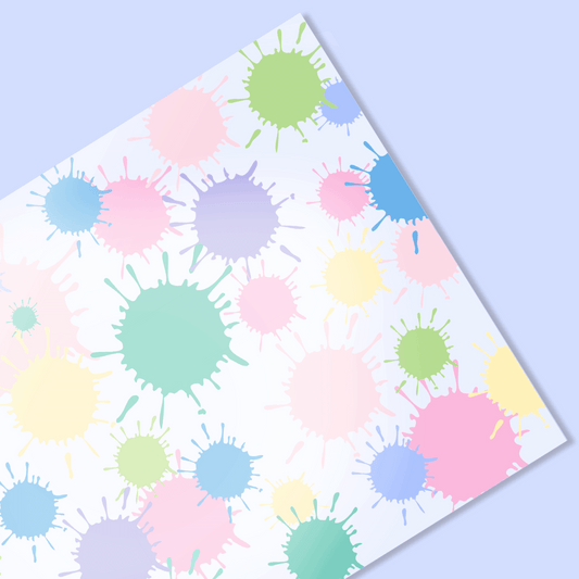 Pen Party | Ink Splat Vellum & Acetate