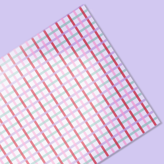 Sugar Plum Parade | Holiday Check Vellum & Acetate