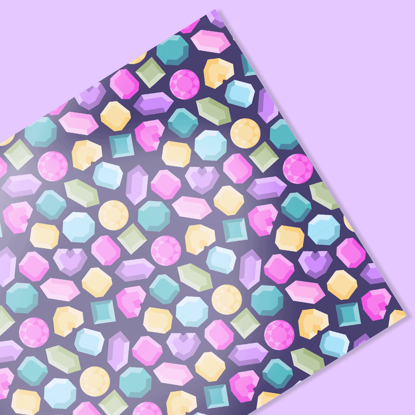 Bejewelled | Gemstone Midnight Vellum & Acetate
