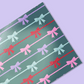 Sugar Plum Parade | Bow Banners Vellum & Acetate