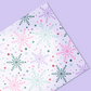Sugar Plum Parade | Candy Snowflake Vellum & Acetate