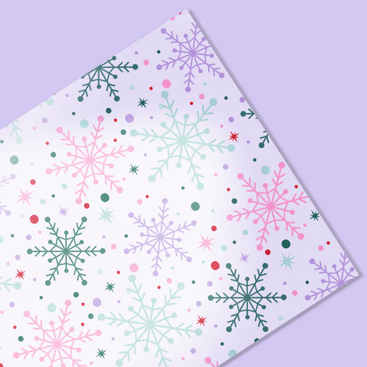 Sugar Plum Parade | Candy Snowflake Vellum & Acetate