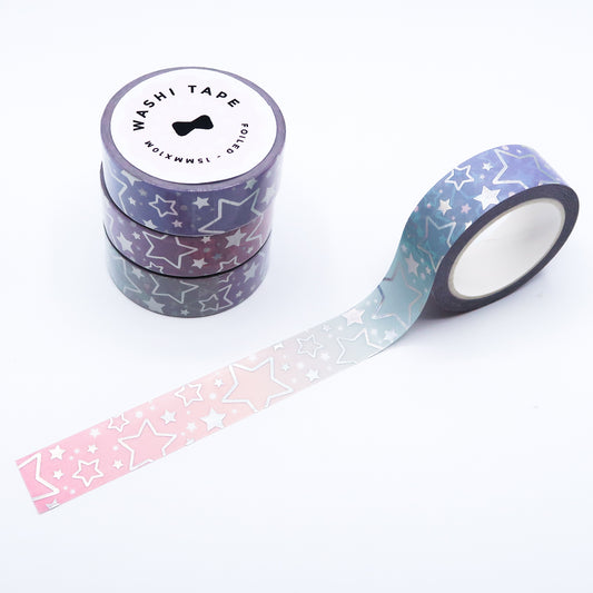 Advent 2024 Washi Extras | Day 4 - Ombre Stars