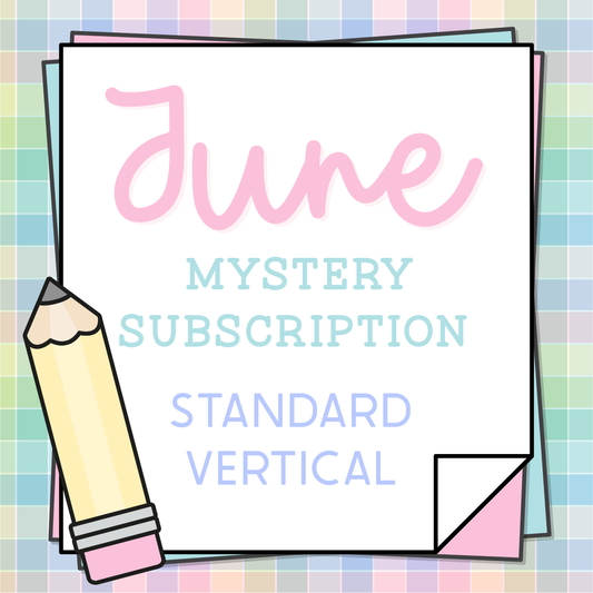 Standard Vertical Mystery Kit - Monthly Subscription