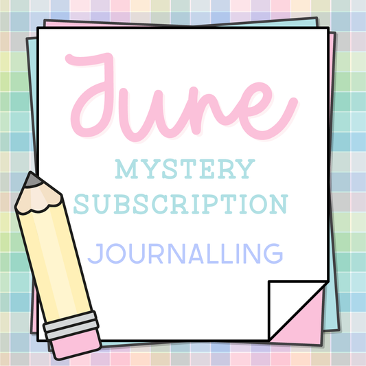 Journalling Mystery Kit - Monthly Subscription