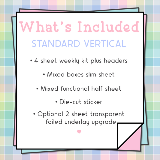 Standard Vertical Mystery Kit - Monthly Subscription