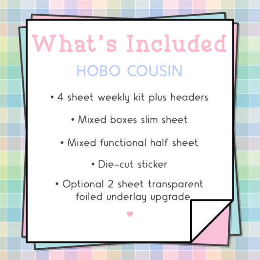Hobo Cousin Mystery Kit - Monthly Subscription