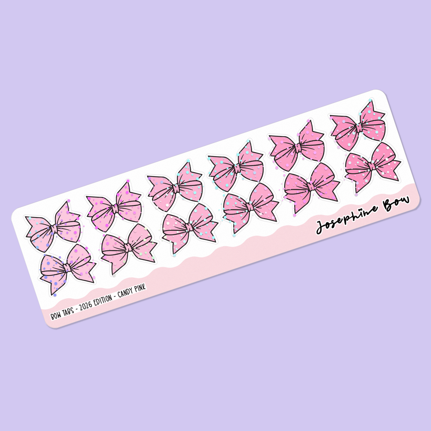 Bow Tabs | Ombre 2026 Palette - Pastel