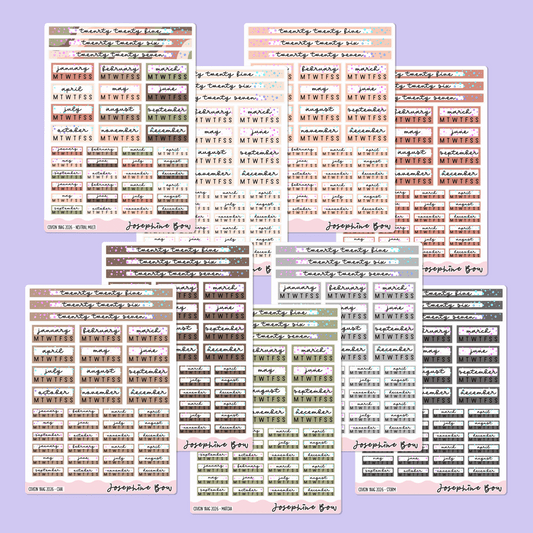 2026 Year At a Glance | Hobo Cousin - Neutral