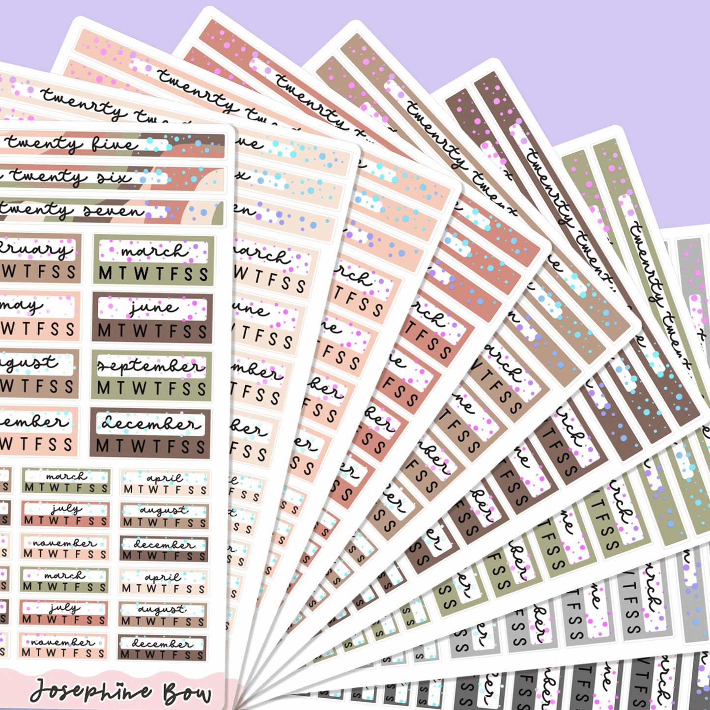 2026 Year At a Glance | Hobo Cousin - Neutral