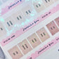 Hobonichi Top Tabs | Neutral Overlay