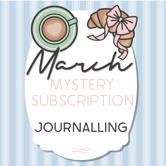 Journalling Mystery Kit - Monthly Subscription