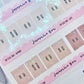 Hobonichi Monthly Tabs | Neutral Overlay