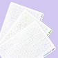 Beam Me Up Foil Underlays | Glittering Galaxy Stars