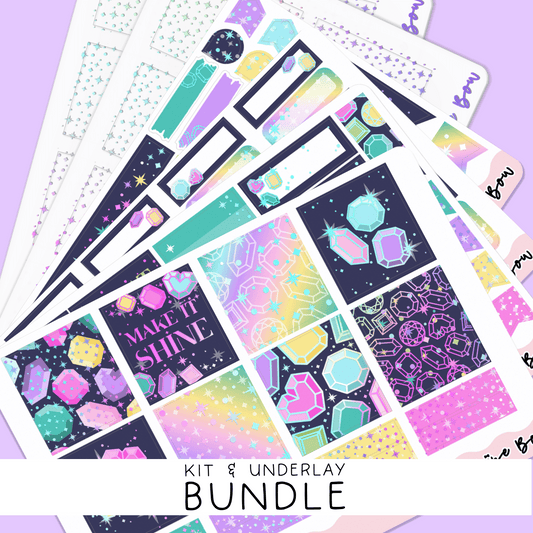 Bejewelled  | Hobo Cousin Kit + Foil Underlay Bundle