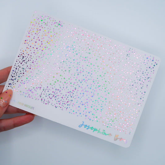 Spotty Foil Underlays Pink & Holo | SV