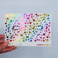 Transparent Foil Underlays | Ink Splat (36 foil colours)