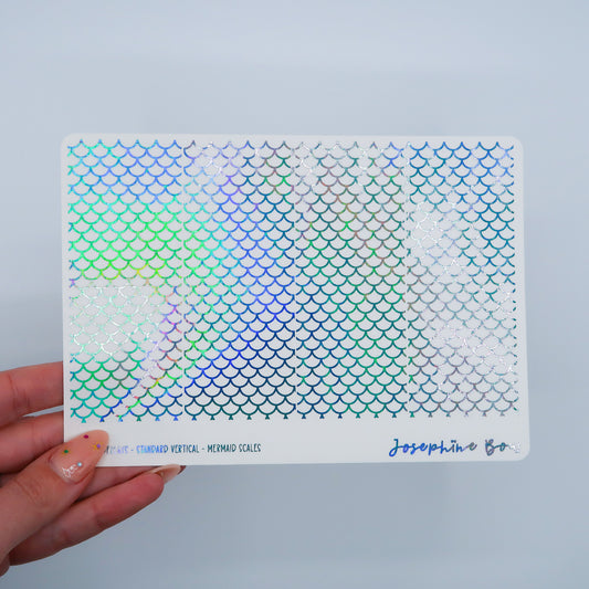 Transparent Foil Underlays | Mermaid Scales (36 foil colours)