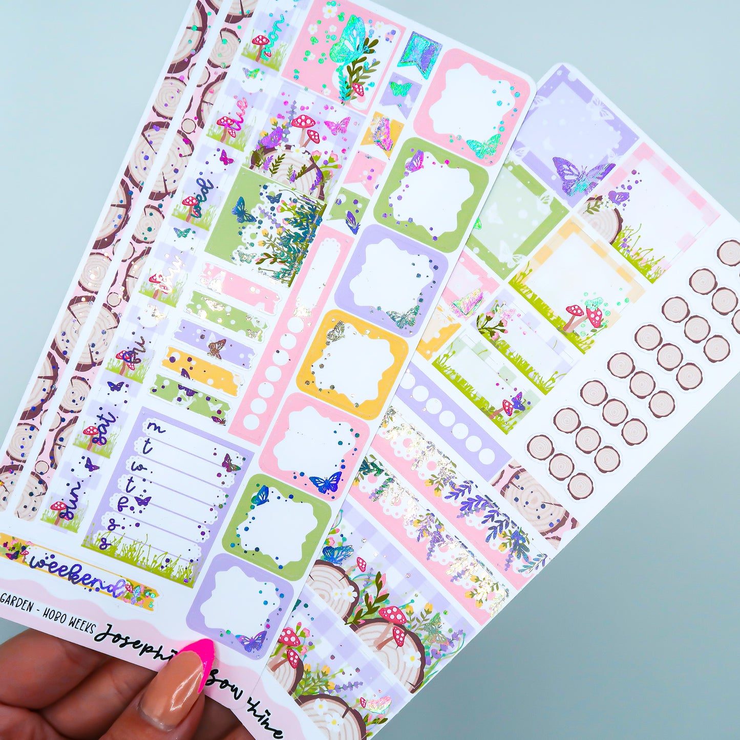 Butterfly Garden | Hobonichi Weeks Kit