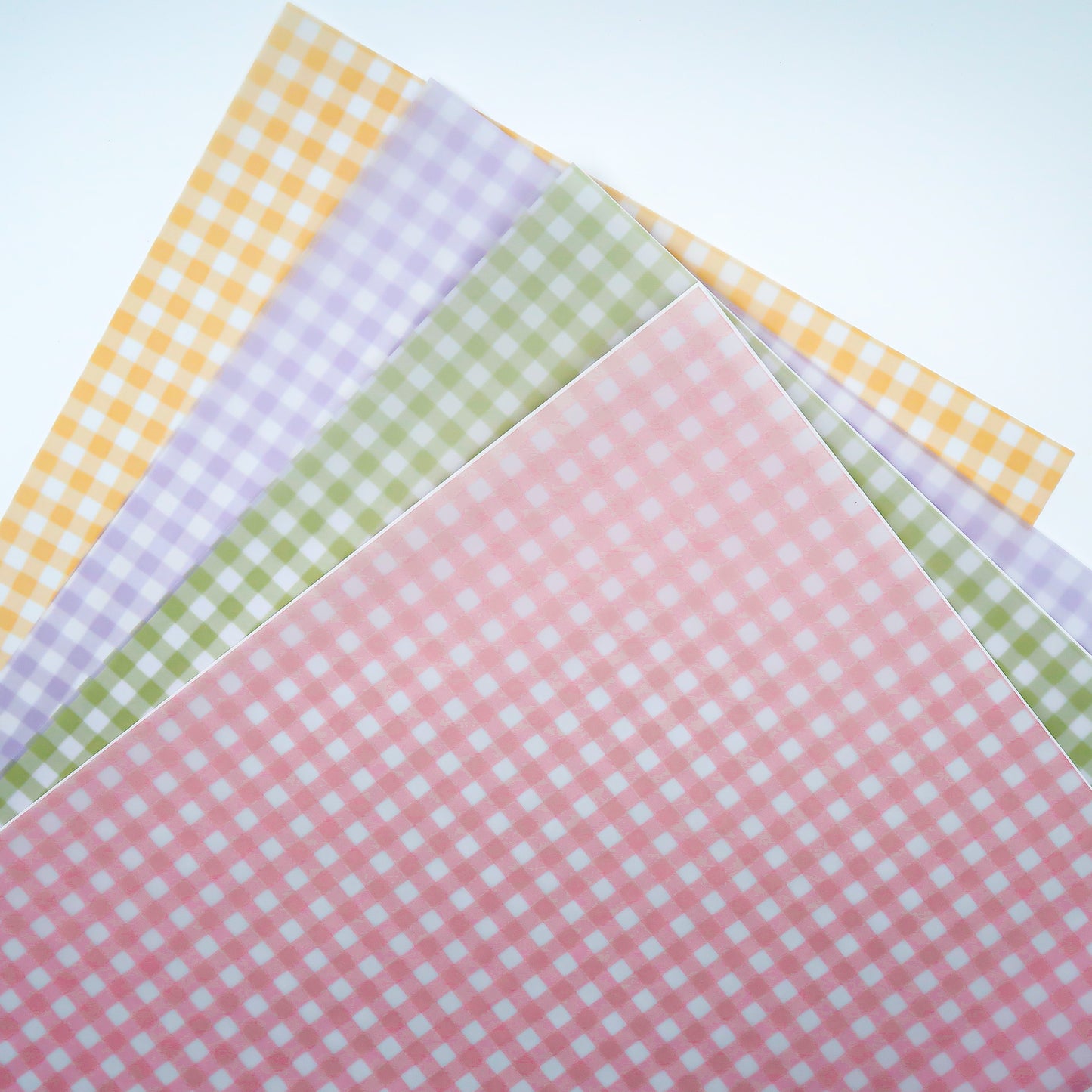 Butterfly Garden | Gingham Print Vellum & Acetate