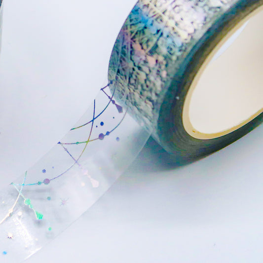 Advent 2024 Washi Extras | Day 1 - Transparent Jewel Garland