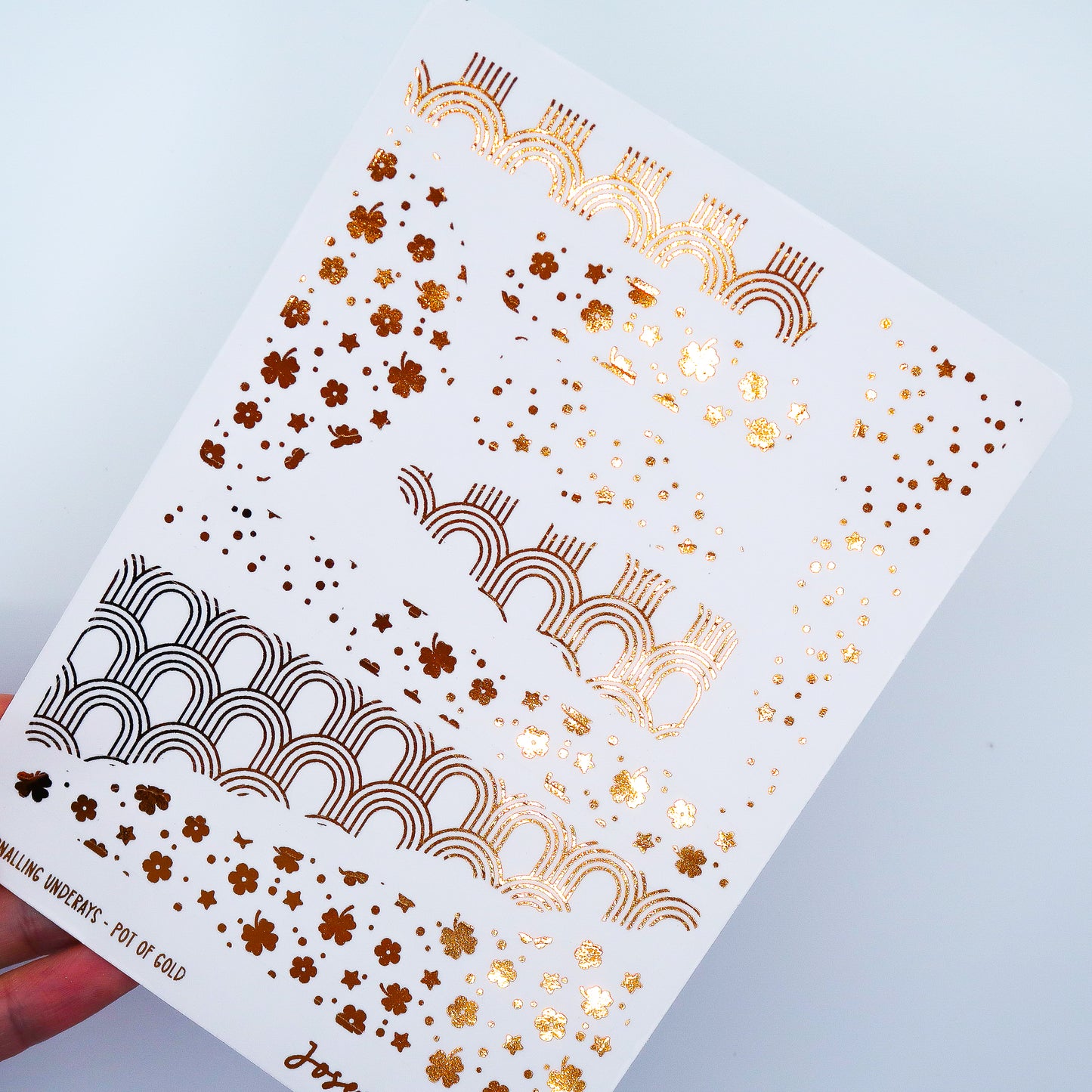 Pot Of Gold Foil Underlays - Journalling | Mixed Patterns