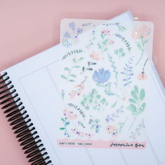 Always & Forever | Floral Washi Paper Journalling Deco
